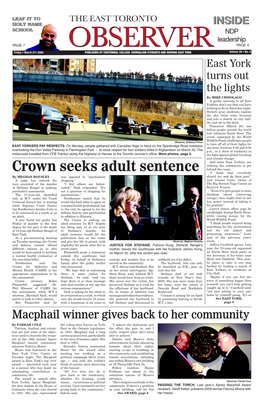 Crown Seeks Adult Sentence Behind the Cause