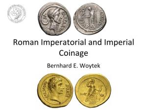Roman Imperatorial and Imperial Coinage Bernhard E