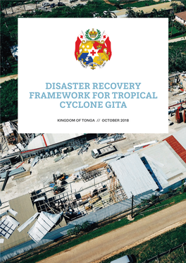 Disaster Recovery Framework for Tropical Cyclone Gita