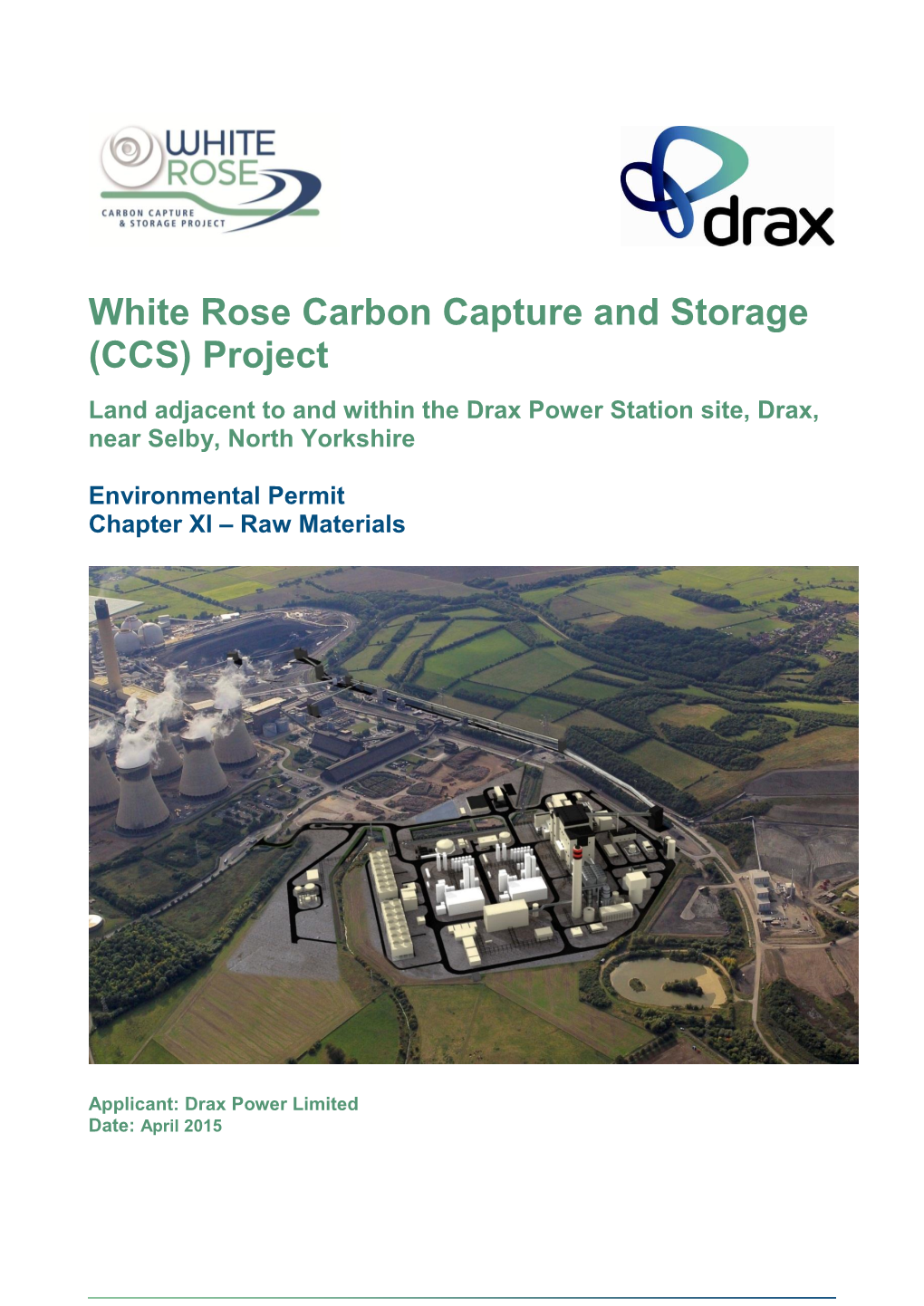 White Rose Carbon Capture and Storage (CCS) Project