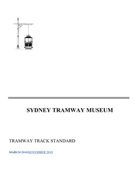 Tramway Track Standard