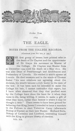The Eagle 1897 (Michaelmas)