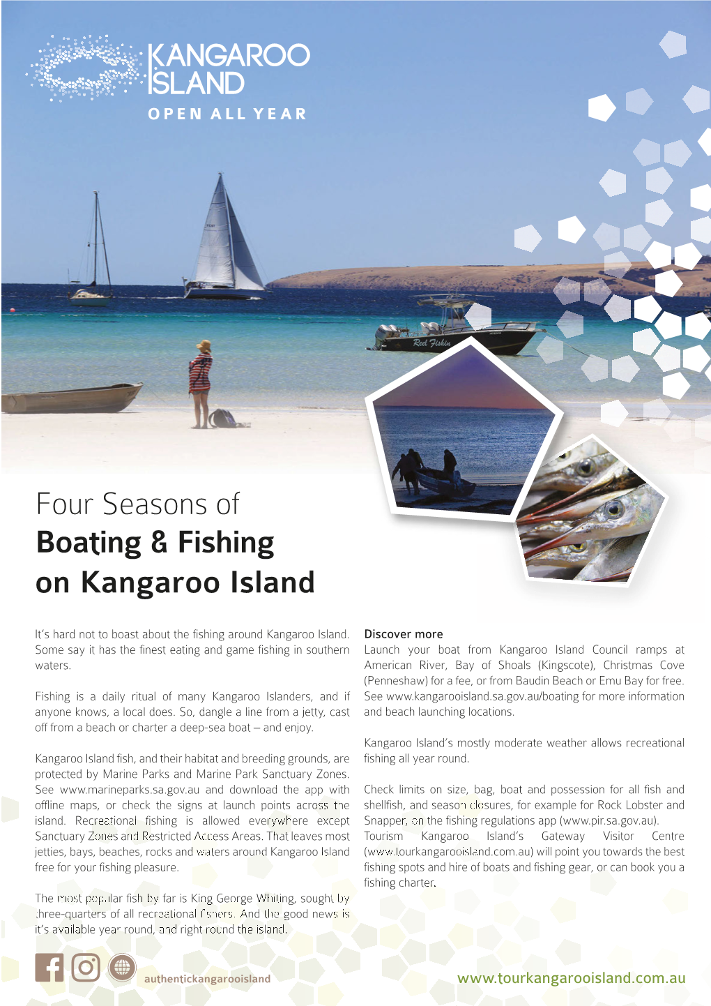 Boating & Fishing Four Seasons on Kangaroo Island
