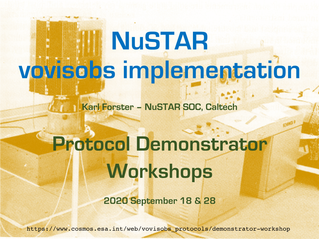 Nustar Vovisobs Implementation