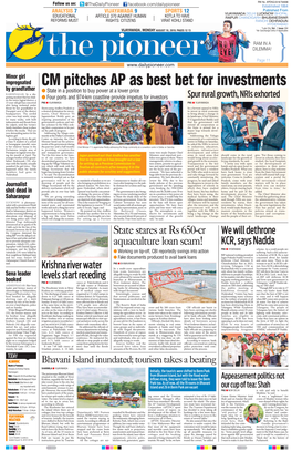CM Pitches AP As Best Bet for Investments