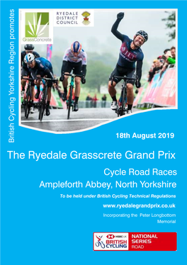 The Ryedale Grasscrete Grand Prix Cycle Road Races Ampleforth Abbey, North Yorkshire