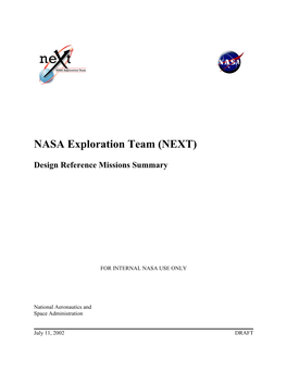 NASA Exploration Team (NEXT)