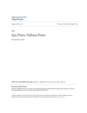 Pullman Porter Octavus Roy Cohen