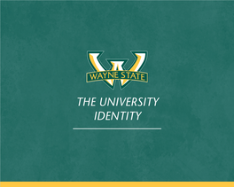 WSU Identity Manual