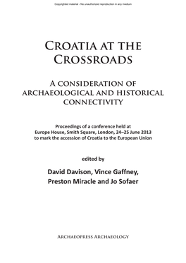 Croatia at the Crossroads
