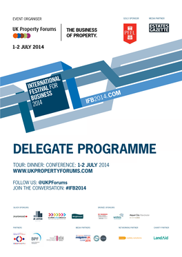 Delegate Programme