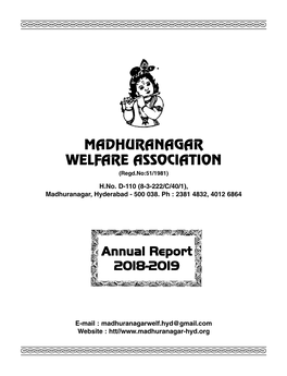 MWA Annual Report 31-7-2019.Pmd