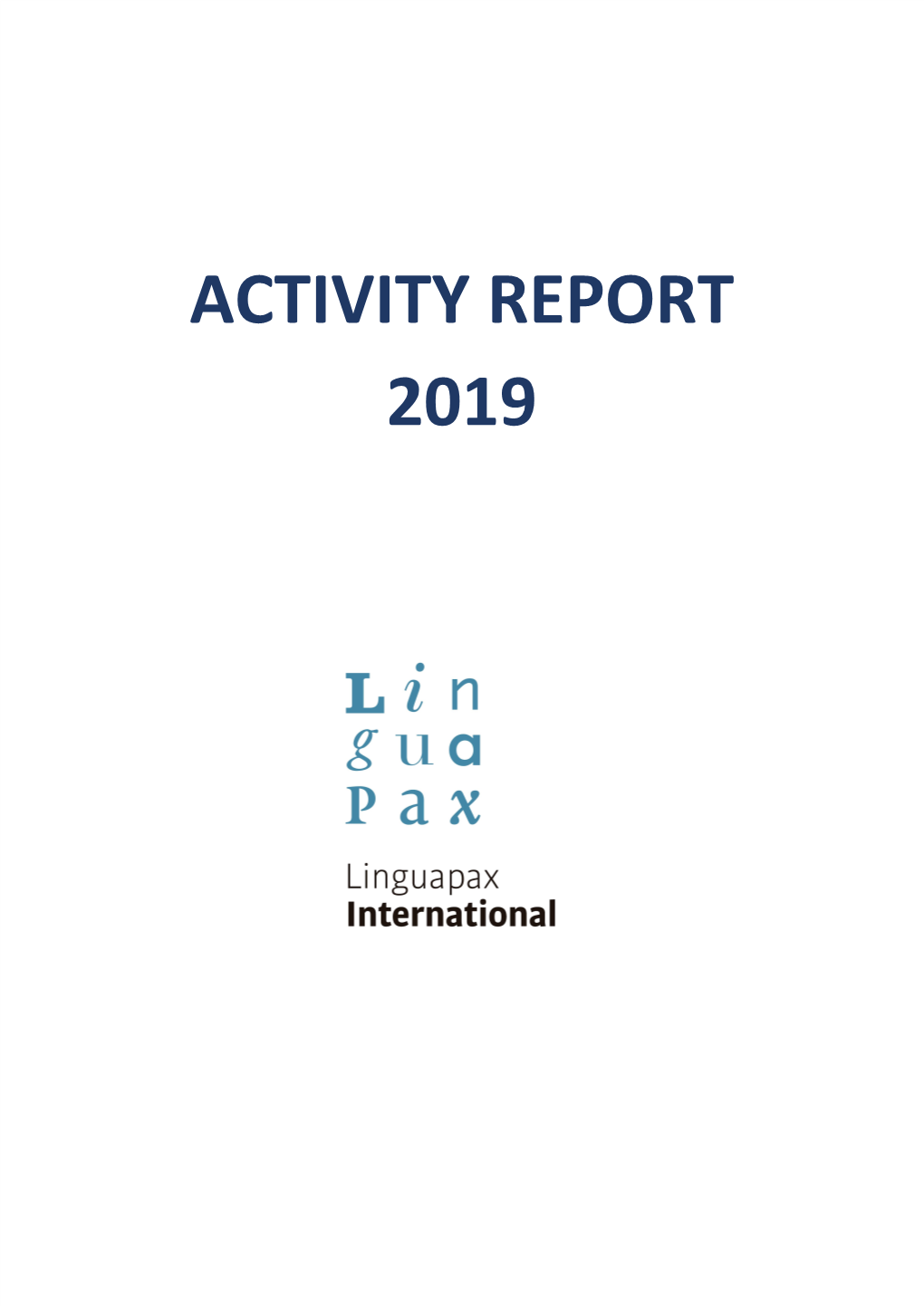 Activity Report 2019