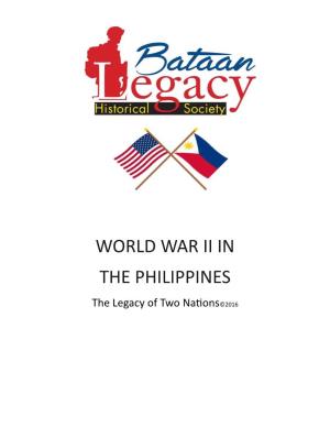 World War Ii in the Philippines