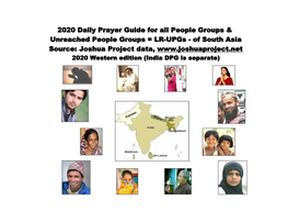 2020 South Asia