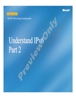 Understand Ipv6 Part 2