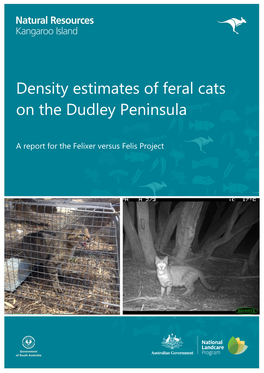 Density Estimates of Feral Cats on the Dudley Peninsula