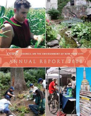 Annual Report 2008 New York City Sites Overview Bronx Greenmarkets Youthmarkets