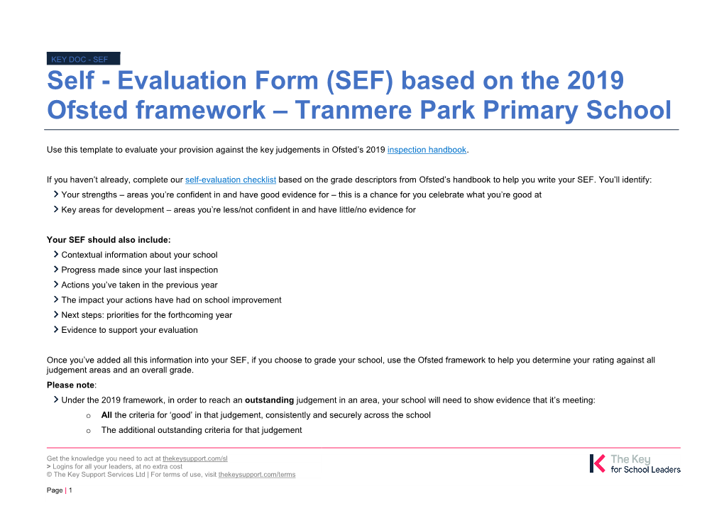 ofsted homework guidelines 2019