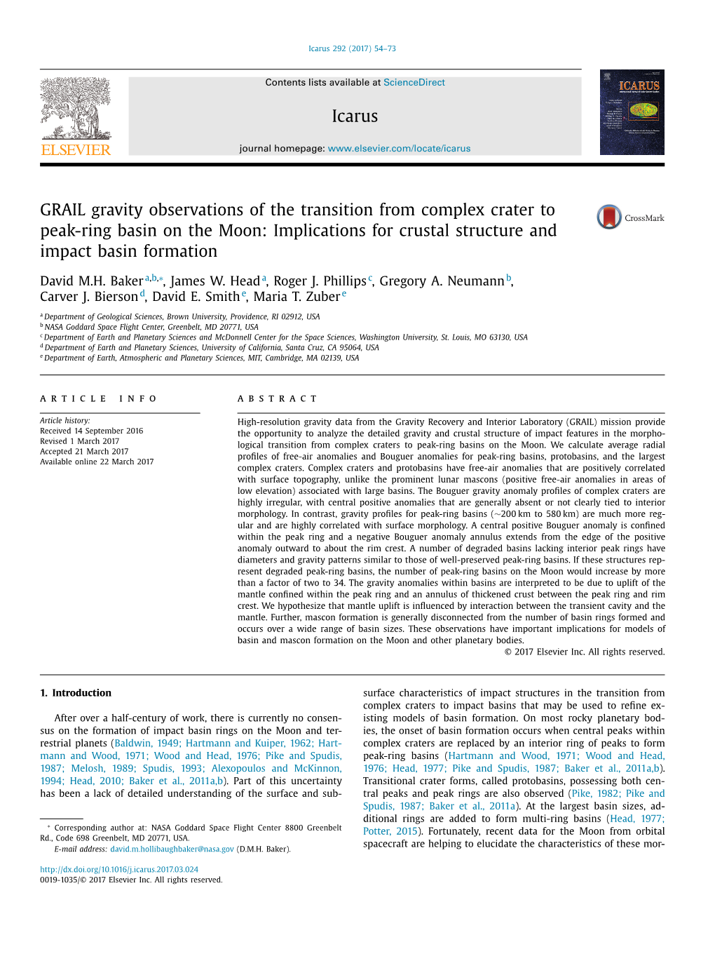 GRAIL Gravity Observations of the Transition from Complex Crater to Peak-Ring Basin on the Moon: Implications for Crustal Structure and Impact Basin Formation