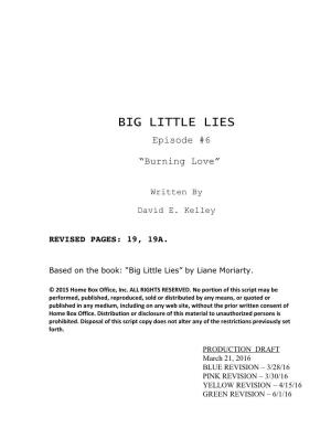 BIG LITTLE LIES Episode #6