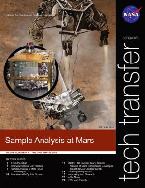 Sample Analysis at Mars