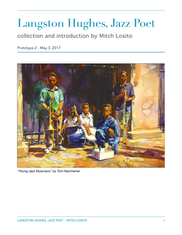Langston Hughes, Jazz Poet Collection and Introduction by Mitch Losito