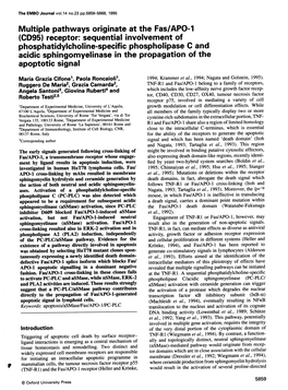 Phosphatidylcholine-Specific Phospholipase C