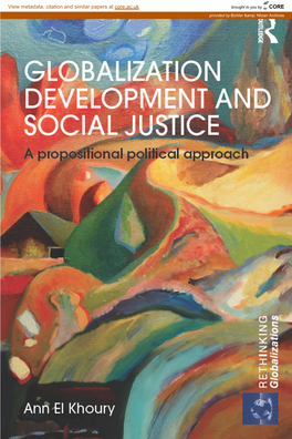 Globalization, Development and Social Justice