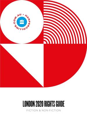 London 2020 Rights Guide Fiction & Non-Fiction Contents