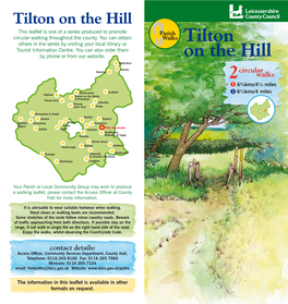 Tilton on the Hill Parish Walks (PDF, 2