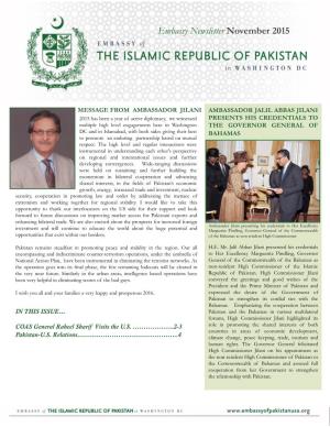 Embassy Newsletter November 2015