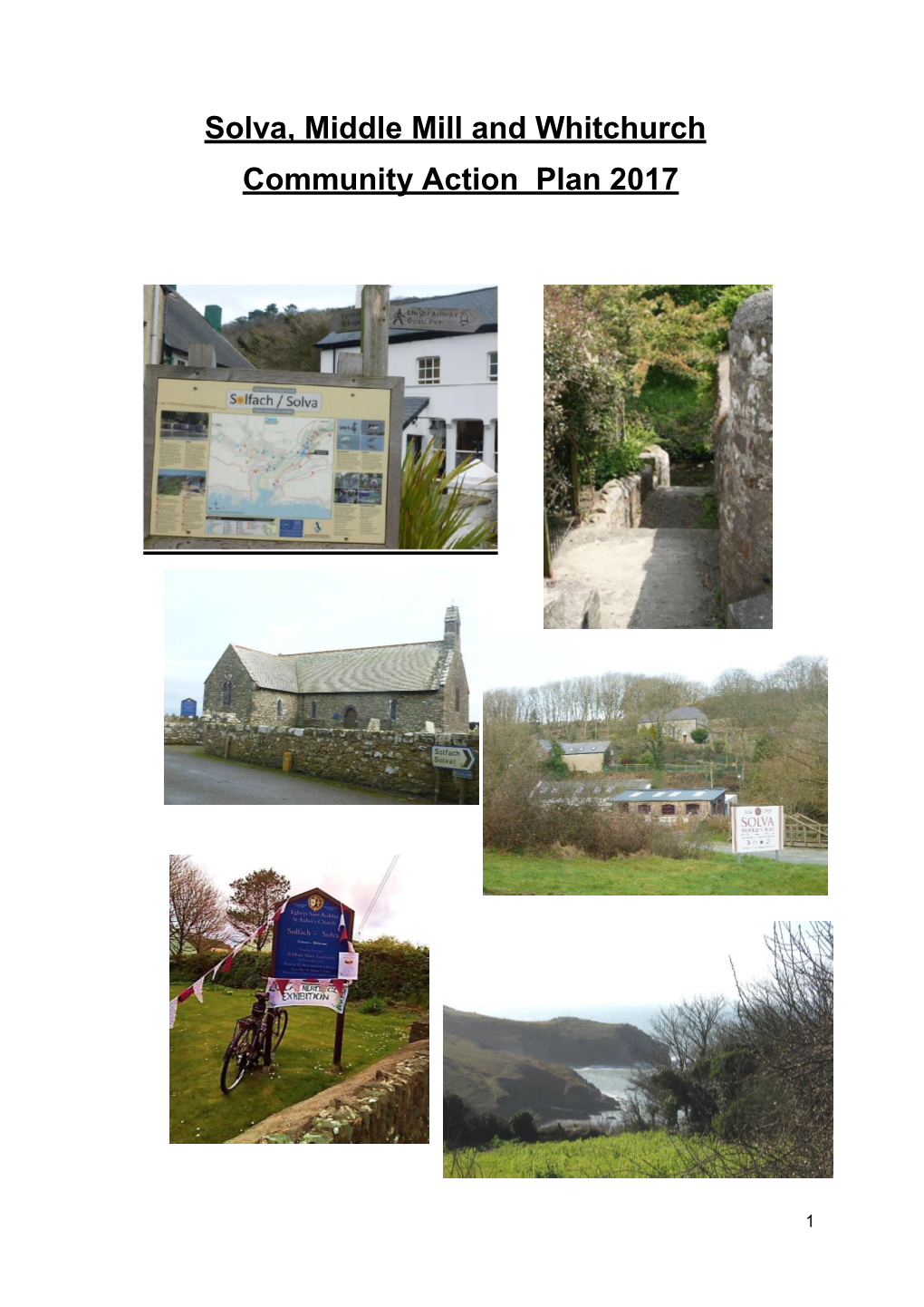 Solva, Middle Mill and Whitchurch Community Action Plan 2017