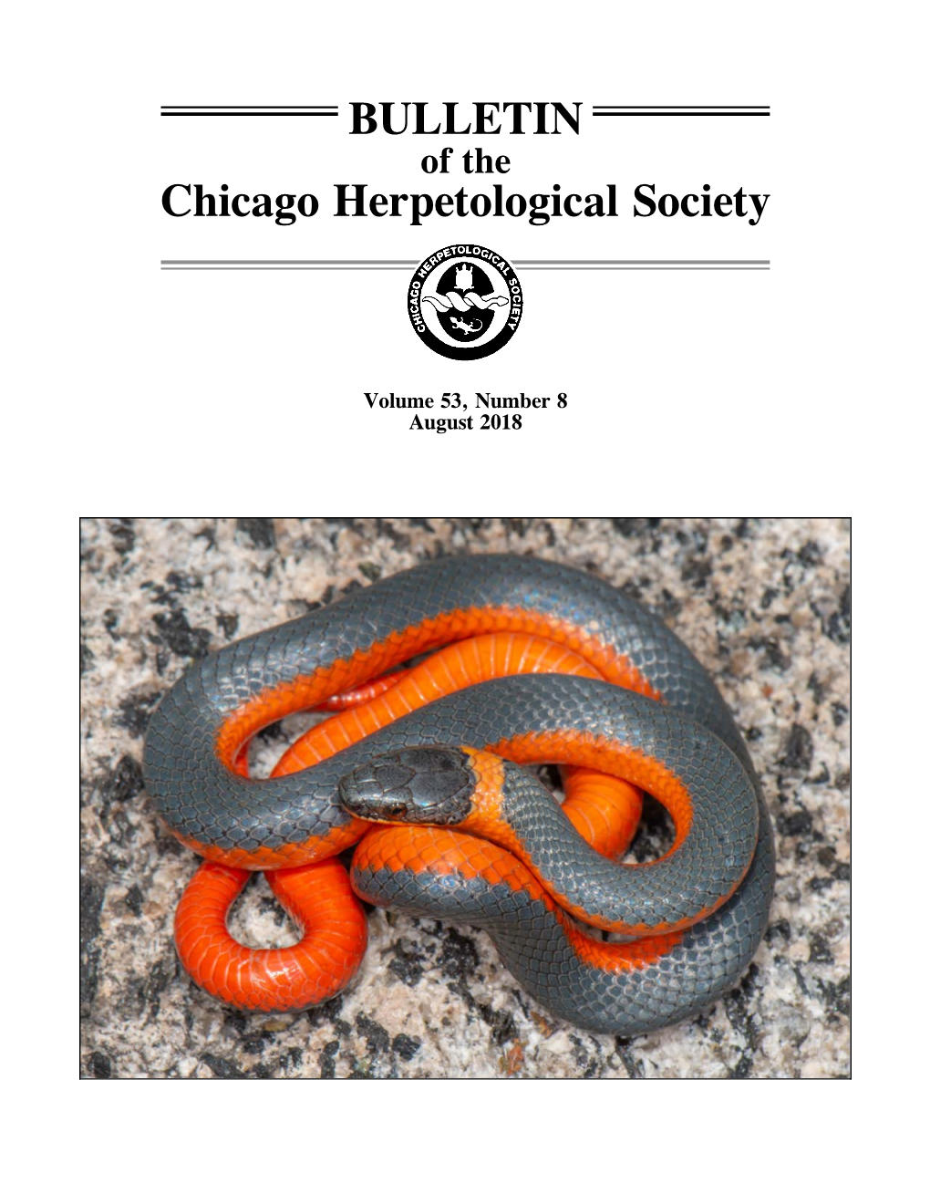 BULLETIN Chicago Herpetological Society