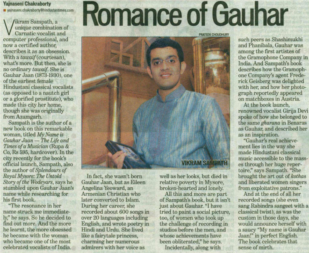 Romance of Gauhar