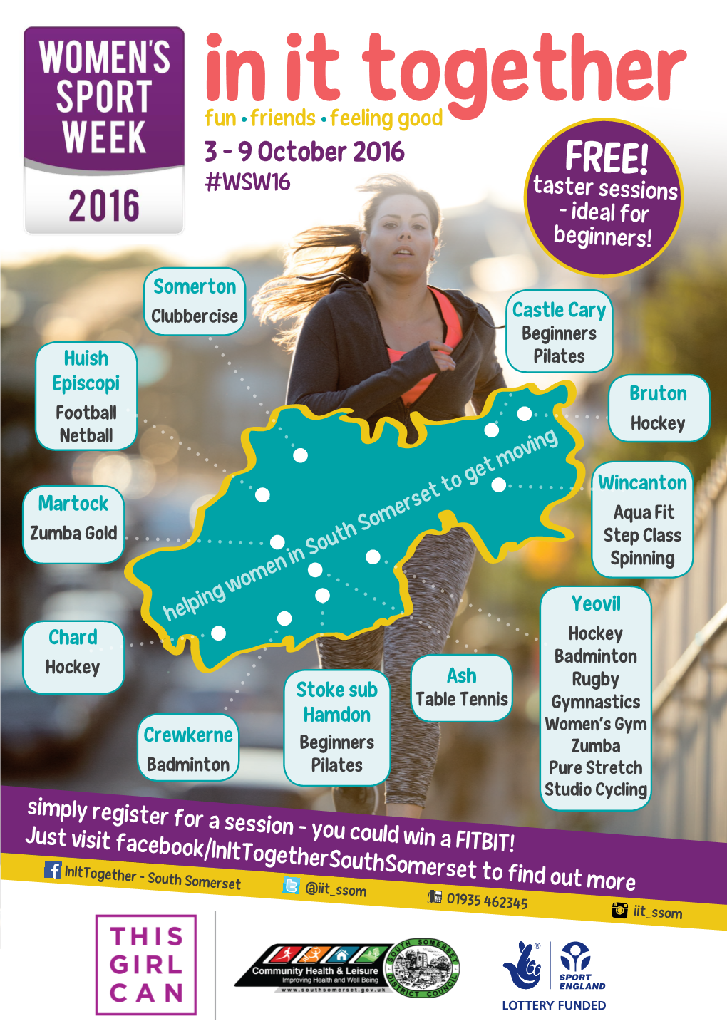 In It Together Fun Friends Feeling Good 3 - 9 October 2016 FREE! #WSW16 Taster Sessions - Ideal for Beginners!