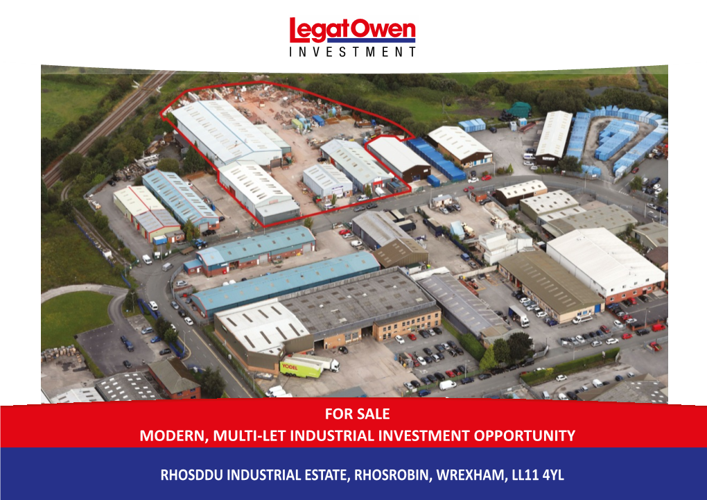 Wrexham, Ll11 4Yl for Sale Rhosddu Industrial Estate, Rhosrobin, Wrexham, Ll11 4Ly