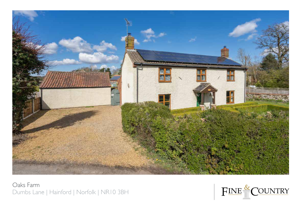 Hainford | Norfolk | NR10 3BH MAKING a SPLASH