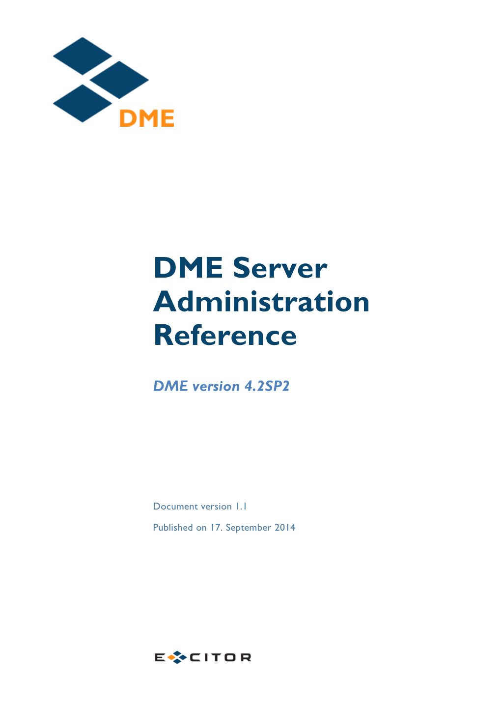 DME Server Administration Reference