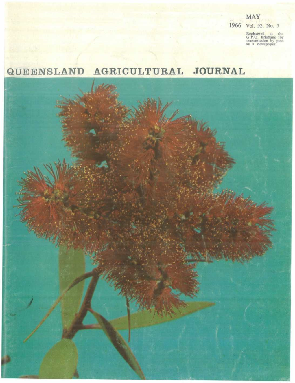 Queensland Agricultural Journal � 