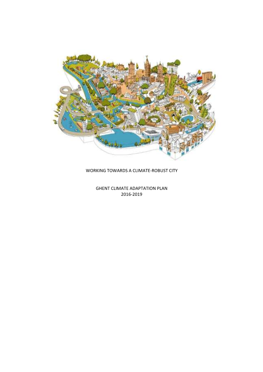 Ghent Climate Adaptation Plan 2016-2019.Pdf