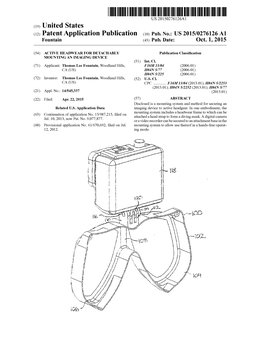 Patent Application Publication (10) Pub. No.: US 2015/0276126A1 Fountain (43) Pub