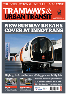 New Subway Breaks Cover at Innotrans