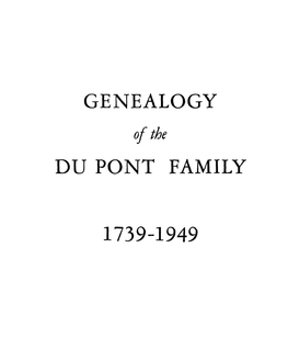 Du Pont Family