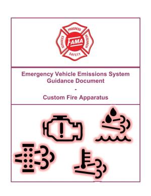 Emergency Vehicle Emissions System Guidance Document - Custom Fire Apparatus