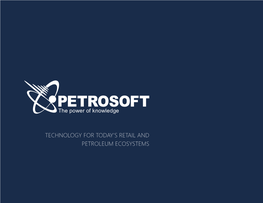 Technology for Today's Retail and Petroleum