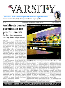Architects Denied Permission for Protest March