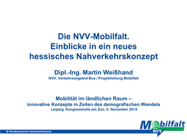 Vortrag: Mobilität + Vielfalt = Mobilfalt. Einblicke in Ein Neues Hessisches
