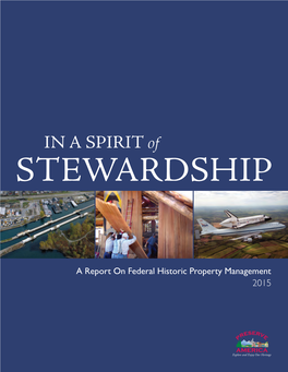 In a Spirit of Stewardship: a Report on Federal Historic Property Management 2015