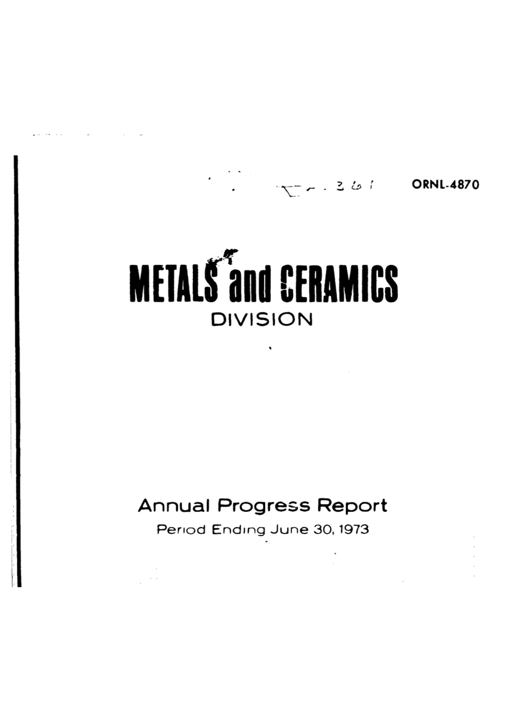 METALS Aid CERAMICS DIVISION